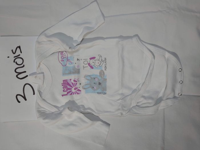 lot de 7 bodies 3 mois - photo numéro 7