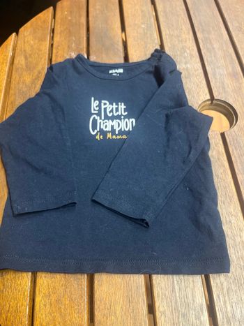 tee shirt 9 mois