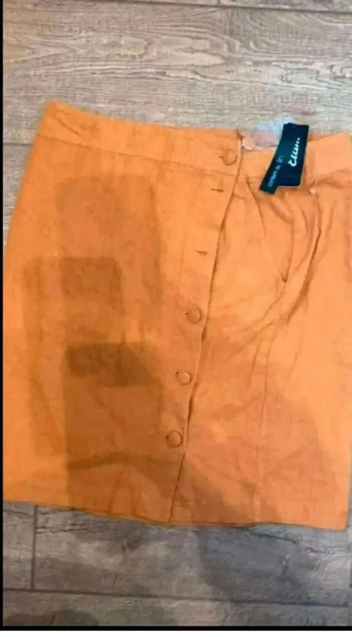 Jupe en lin Etam – Taille 40 – Neuve avec étiquette - photo numéro 4
