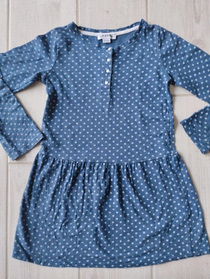 Robe bleue à fleurs 💙 - photo numéro 3