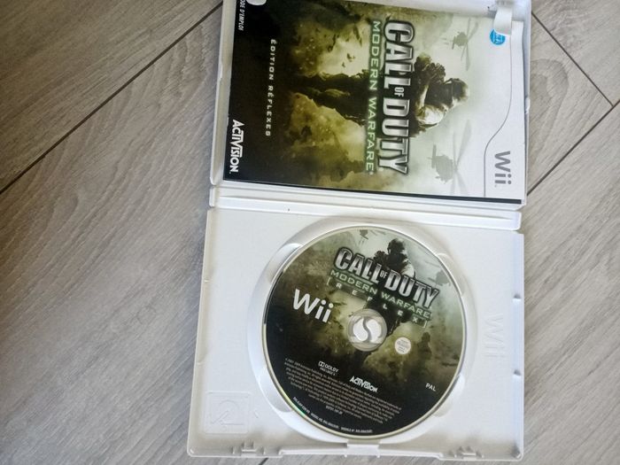 Jeu Wii call of duty