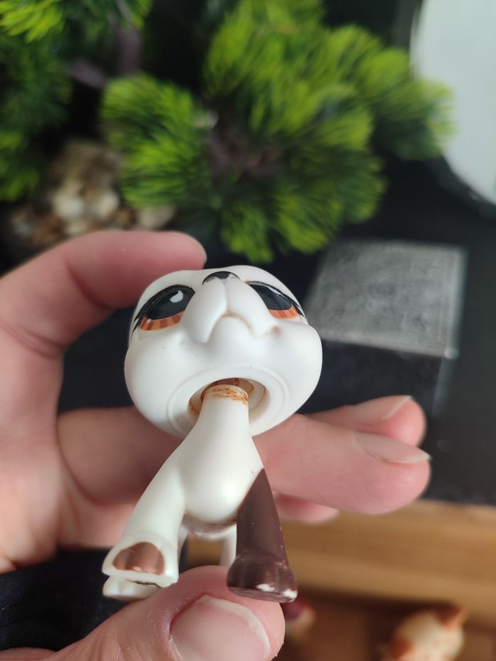 Littlest Petshop Pet Shop LPS Authentic  Authentique dog Great Dane 750 Danois - photo numéro 9