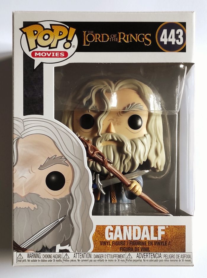 Funko POP Gandalf (Balrog Fight) #443 - Le Seigneur des Anneaux - Figurine Vinyle