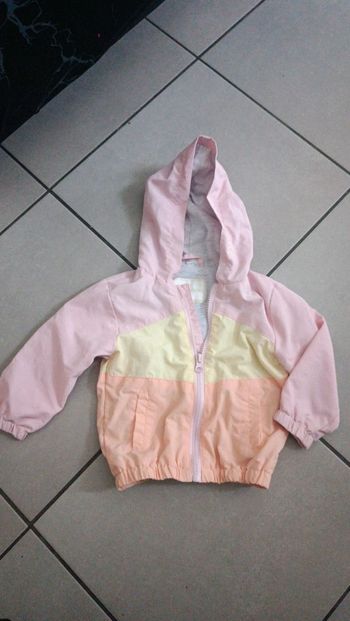 💥 veste imperméable pastel à capuche