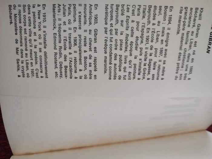 Livre ancien : Le Prophète - Khalil Gibran - photo numéro 4