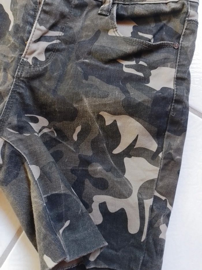 Short femme vert camouflage Goodies - photo numéro 11