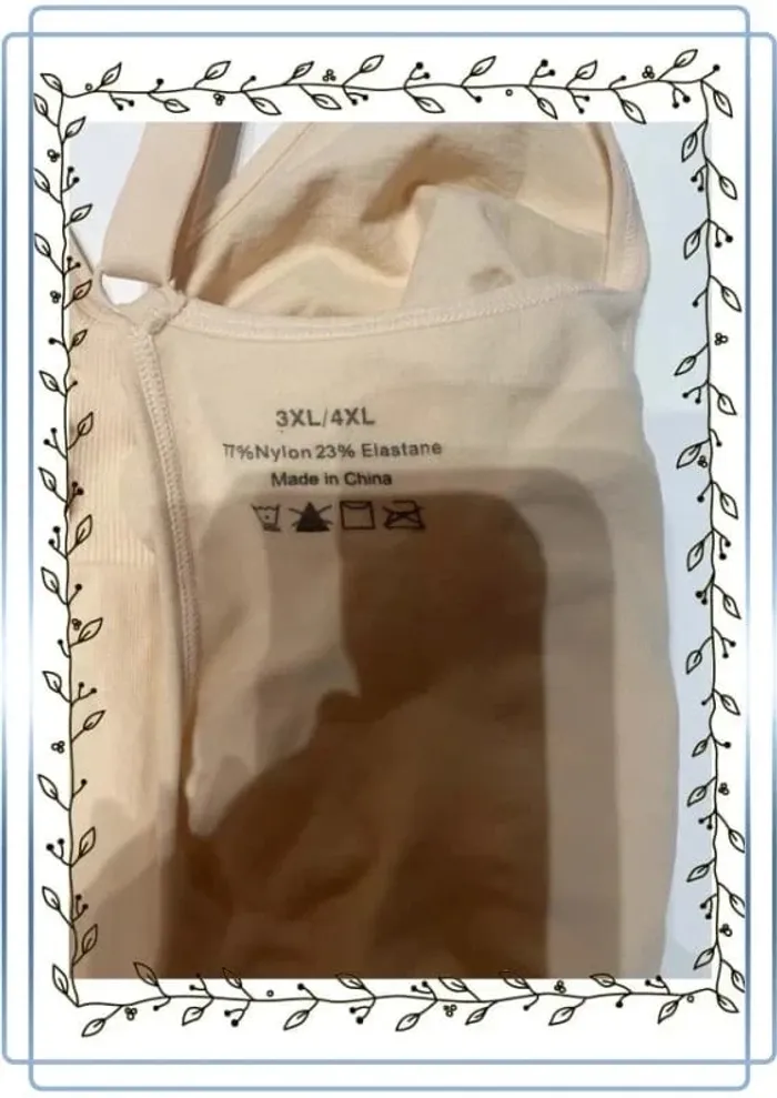 Body Shaper slimming & Smoothing beige ( taille bust (in) 45-48 ; waist (in) 36/40 ; hip (in) 46/50) - photo numéro 4