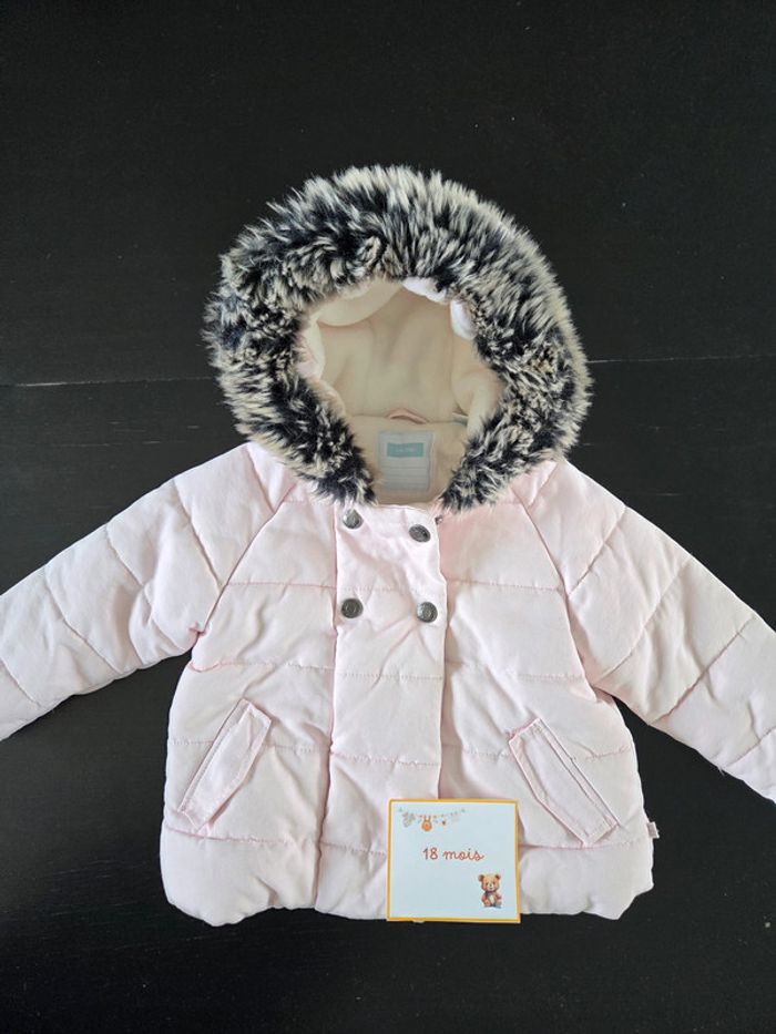 Manteau hiver fille 18 mois - photo numéro 2