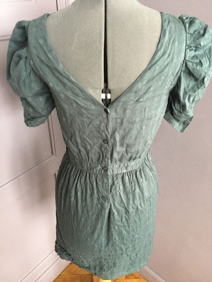 Robe manches bouffantes coton - photo numéro 8