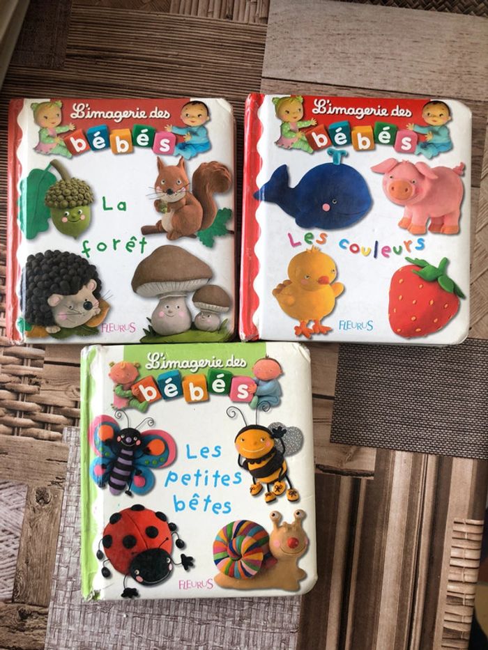 Lot livres imagier des bébés