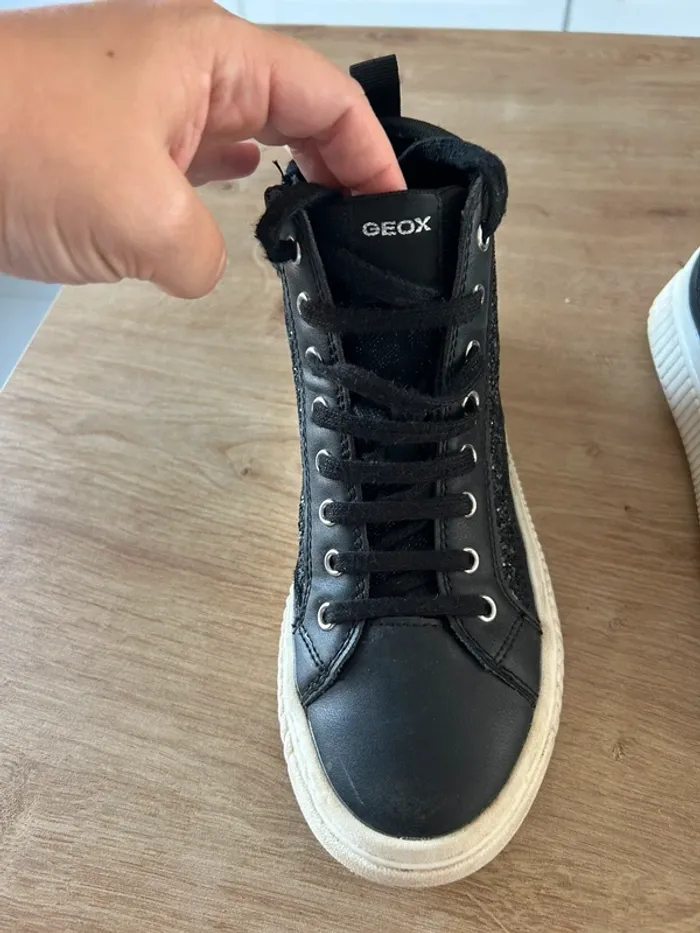 Chaussures montantes à paillettes - photo numéro 2