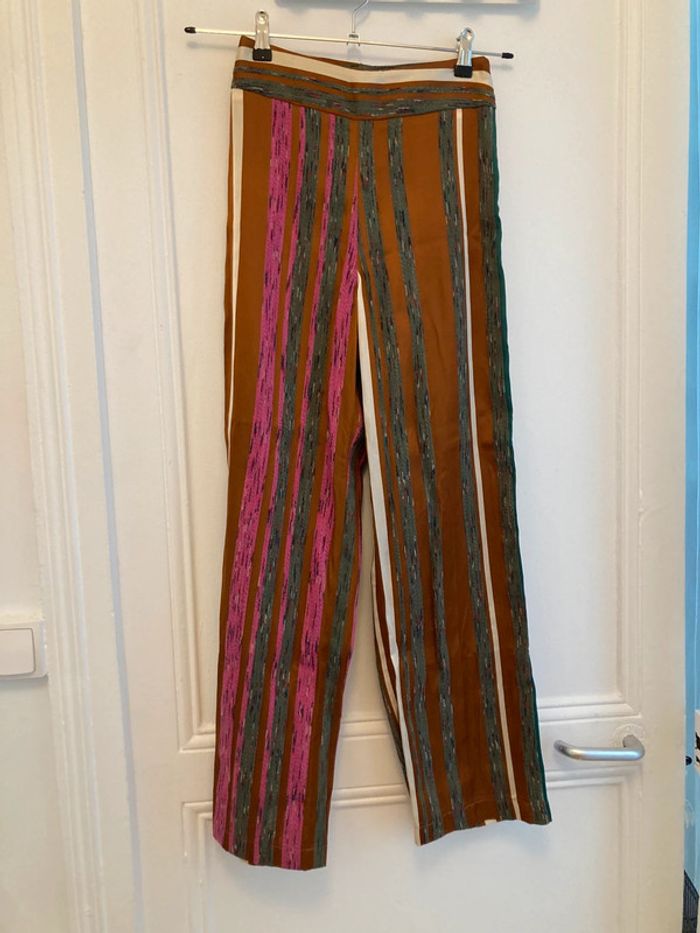 Pantalon à rayures Sezane