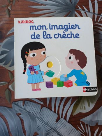 Livre mon imagier de la crèche