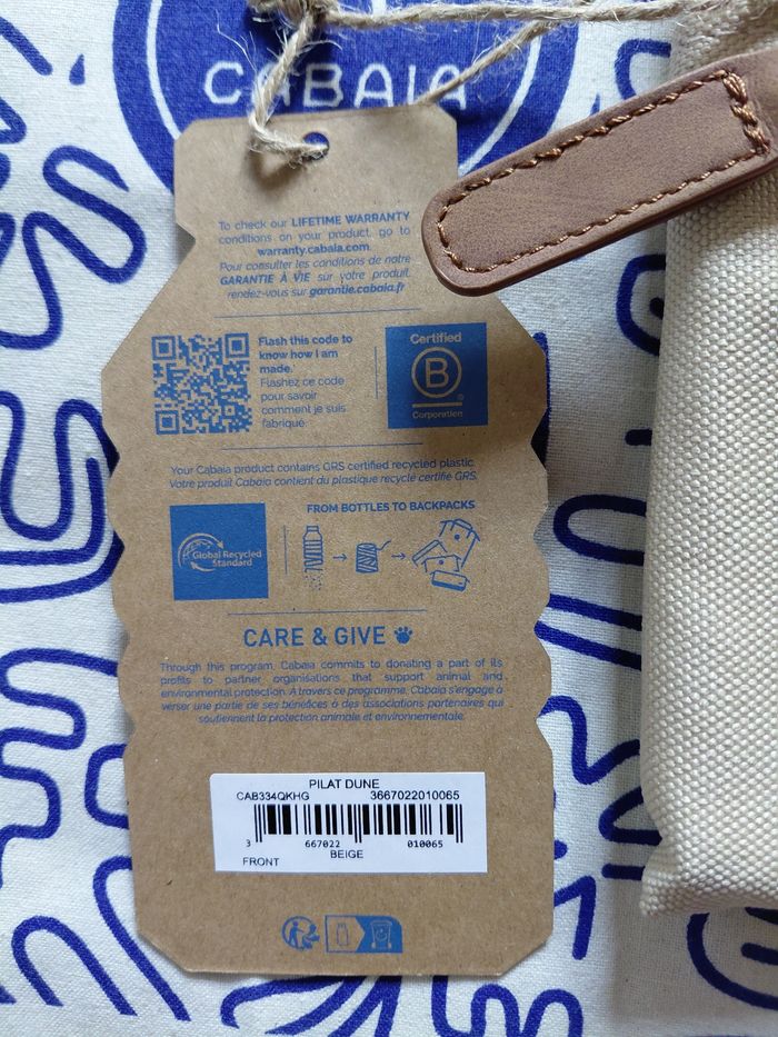 Pochette sac Cabaia couleur Pilat dune - photo numéro 2