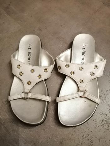 Sandales blanches Taille 36