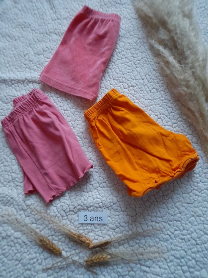 3 short 3 ans