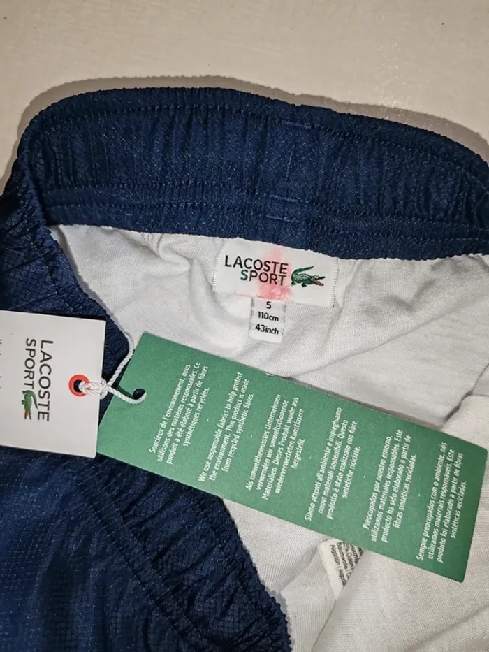 Short lacoste 5 ans - photo numéro 5