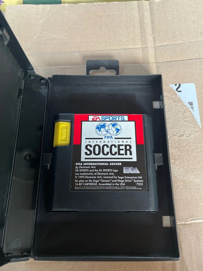 Jeu Megadrive FIFA soccer - photo numéro 2