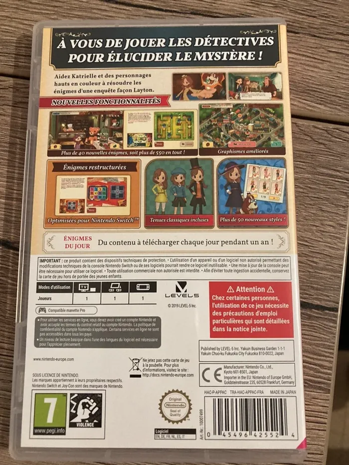 Jeu professeur Layton - photo numéro 2
