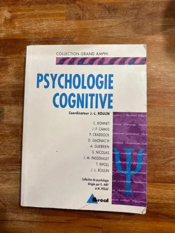 Livre, psychologie cognitive