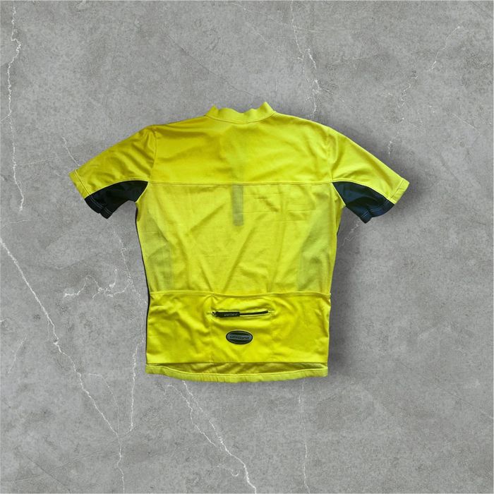 Maillot de cyclisme Giordana / XL/ Jaune / Excellent état - photo numéro 2