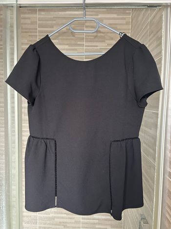Blouse noire Zara