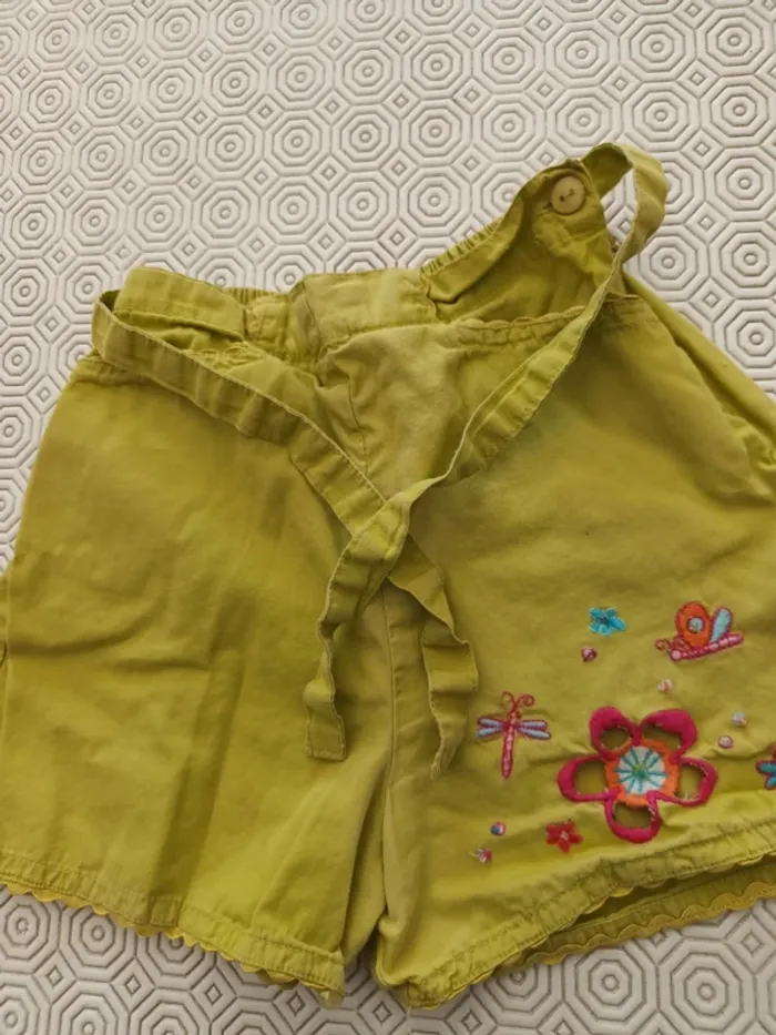 Short du pareil au même 18 mois vert
