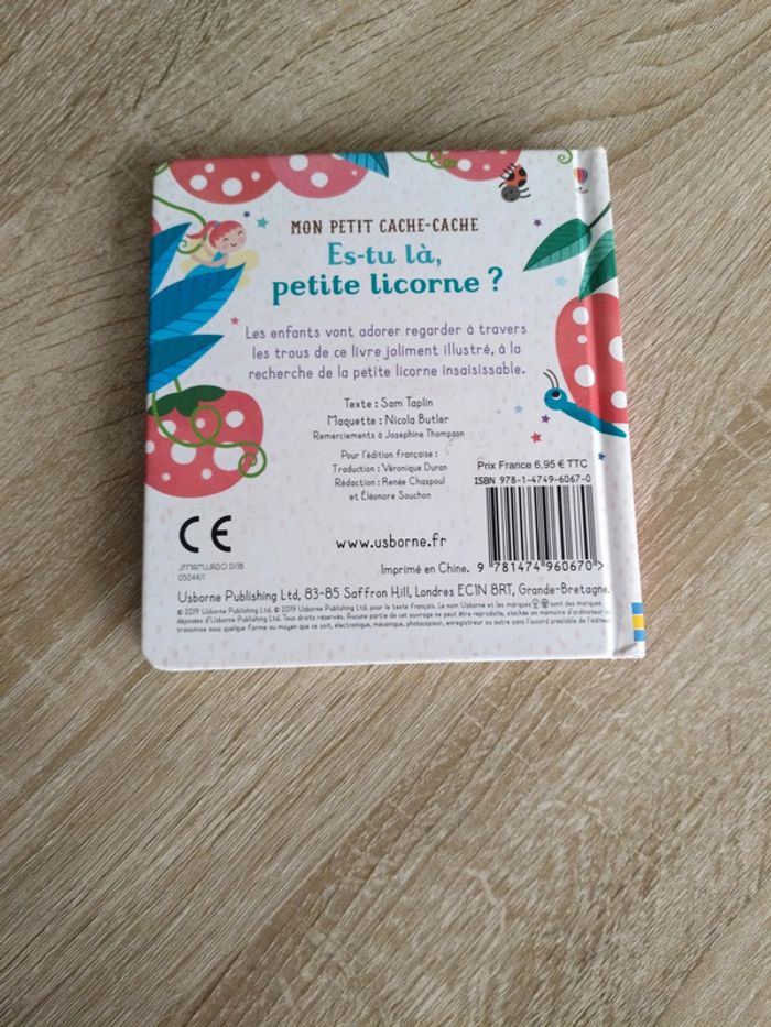Livre Es-tu là petite Licorne - photo numéro 2