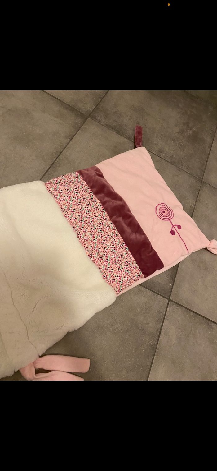 Tour de lit rose et blanc doudou et compagnie - photo numéro 4