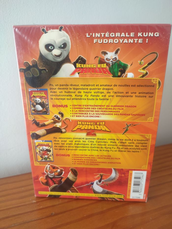 KUNG-FU PANDA - Coffret Films 1 & 2 (Dreamworks) - photo numéro 3
