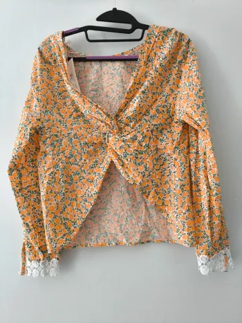 Blouse fleurie Season – Taille M – Neuve avec étiquette