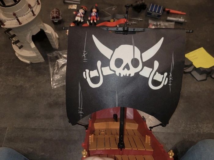 Chaloupe de pirate et phare playmobil 9522 - photo numéro 8