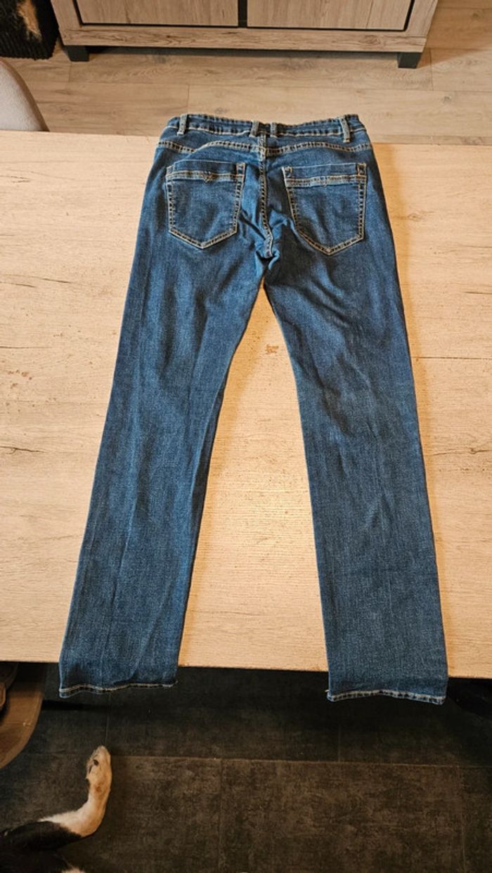Jean s homme bleu foncé, stretch, TQF, taille 42, nickel - photo numéro 8