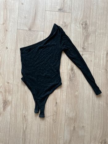 Body asymétrique noir shein XS