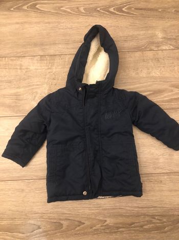 Manteau Lévis bleu marine 12 mois