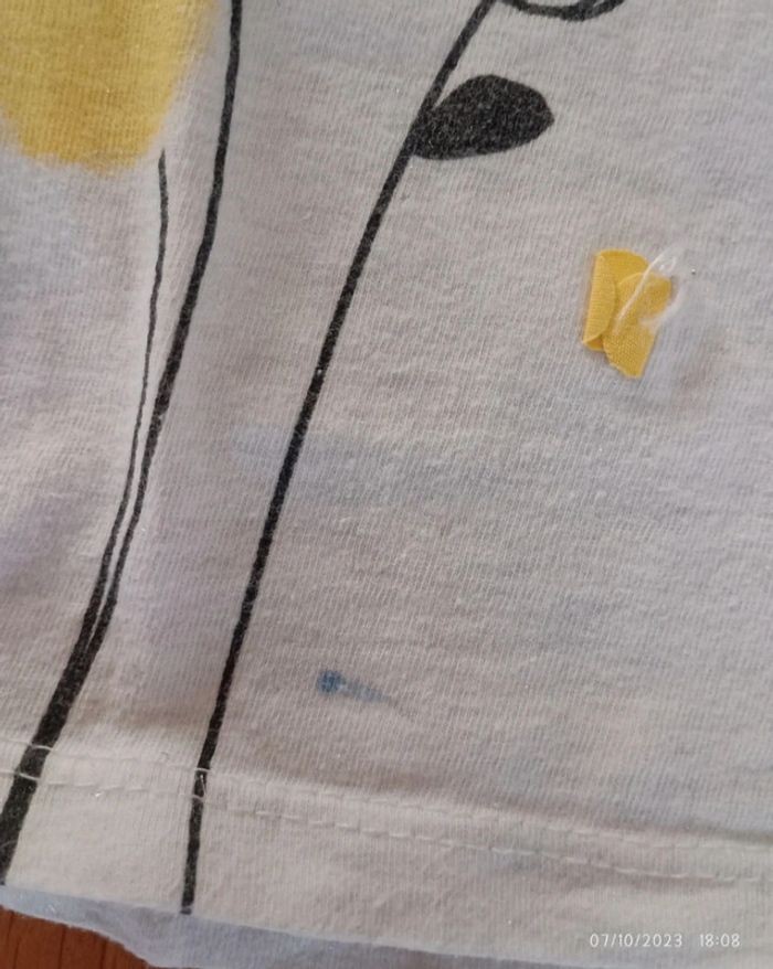 T-shirt Catimini taille 18 mois bon état - photo numéro 2