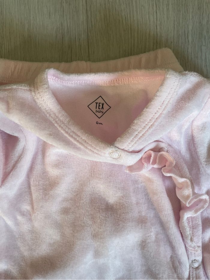 Ensemble Pyjama Bébé Fille 6 mois (Tex Baby) - photo numéro 3