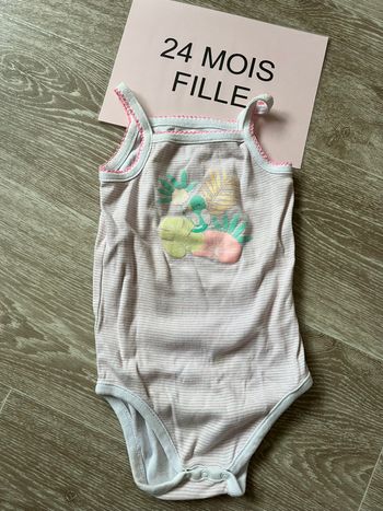 Body Fille 24 mois