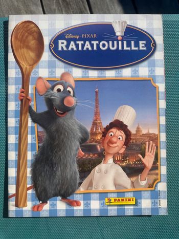 Album Panini non complet (manque 3) Walt Disney Pixar Ratatouille 2007
