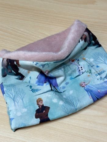 snood cache cou enfant Reine des neiges Disney