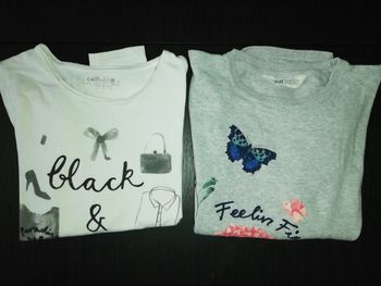 Lot pull et t-shirt manches longues