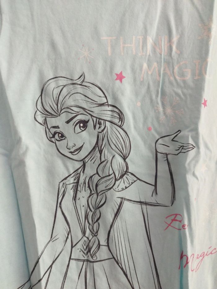 Tee shirt fille Elsa Disney taille 10 ans b7 - photo numéro 2
