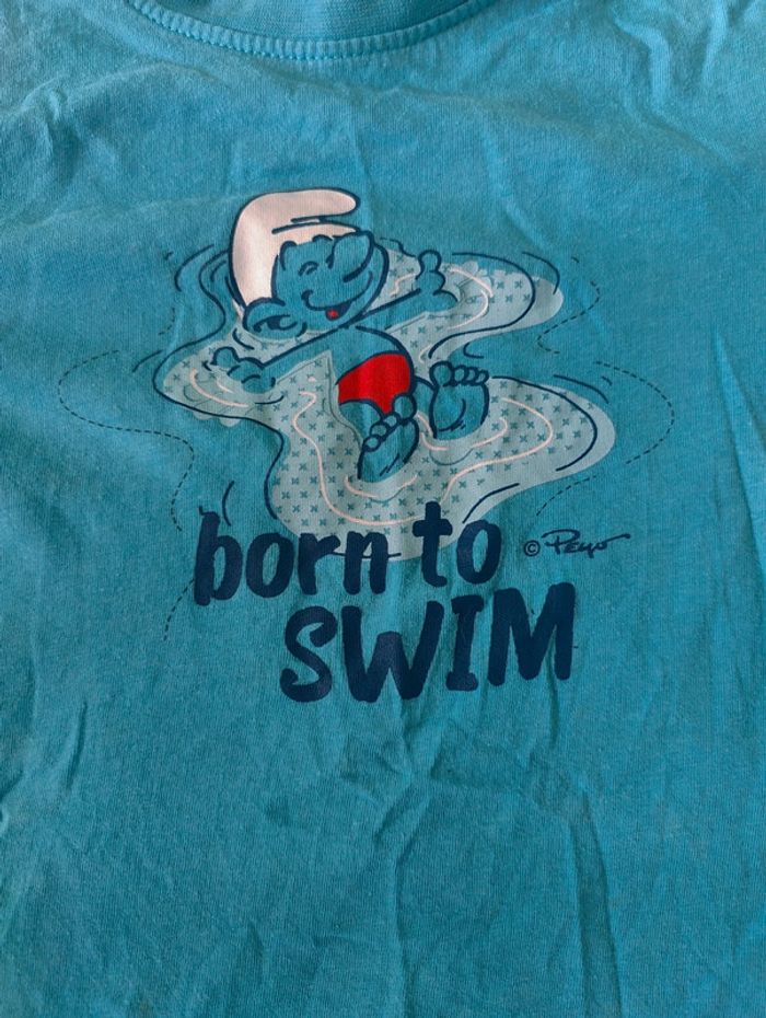 Tee shirt stroumph - photo numéro 2