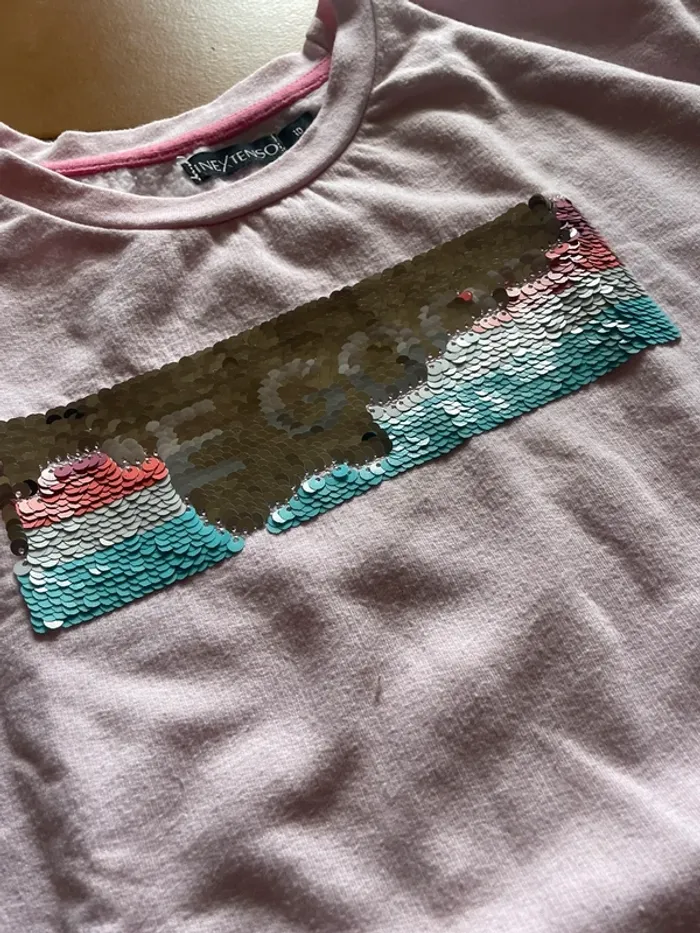 Lot sweat-shirt fille 10 ans - photo numéro 7