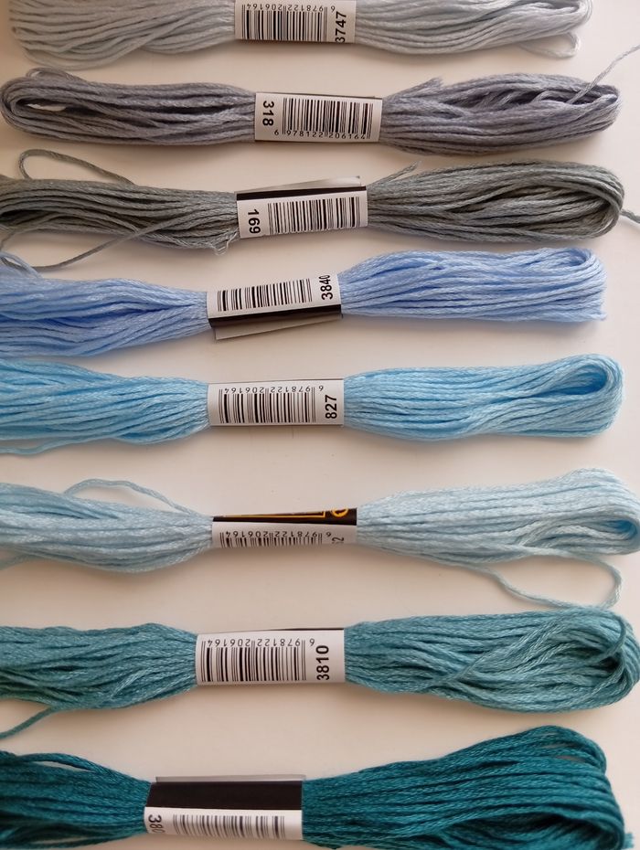 Lot de fil à broder ou bracelet brésilien neuf - photo numéro 2