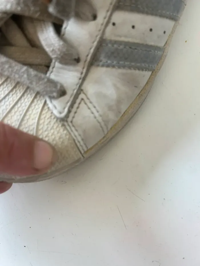 Adidas Superstar Blanche et grise 36 - photo numéro 3