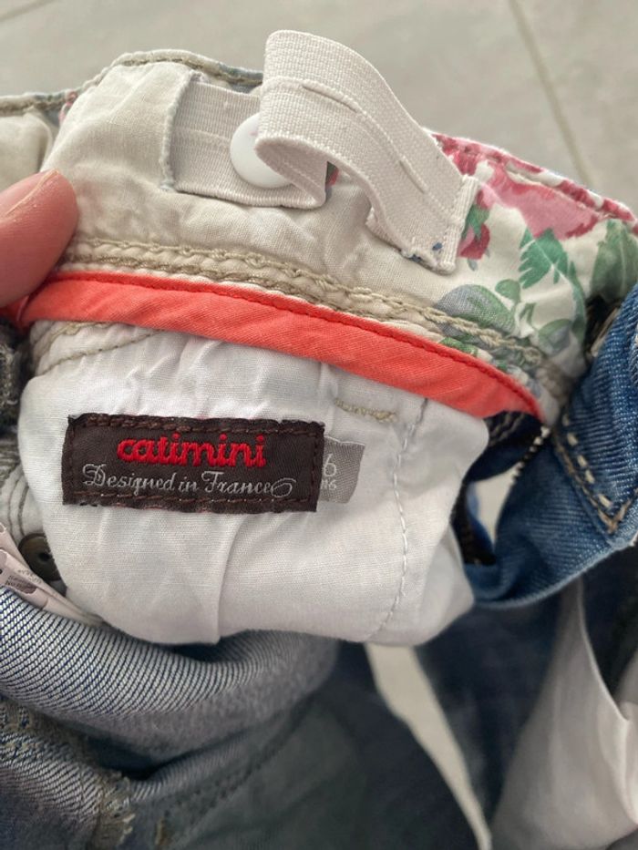 Short en jeans catimini - photo numéro 5