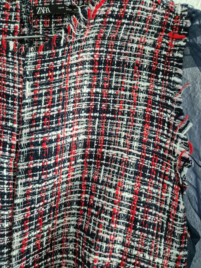 Top zara tweed - photo numéro 3