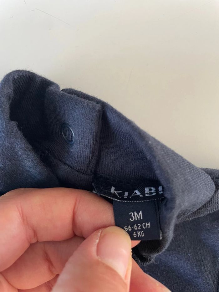 Pull bébé fille col roulé - photo numéro 3