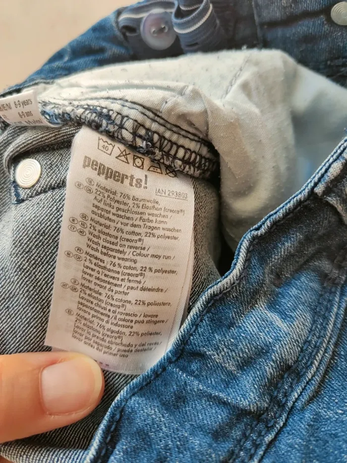 Jean 👖 bleu Pepperts taille 8-9 ans - photo numéro 8